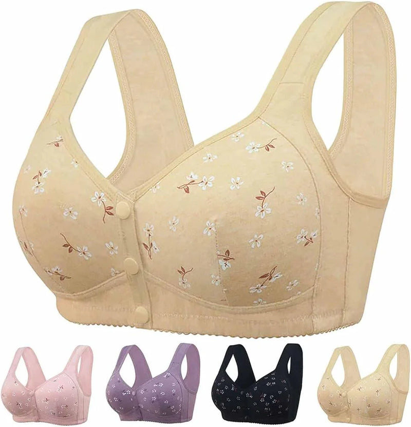 Comfortable & Convenient Front Button Bra