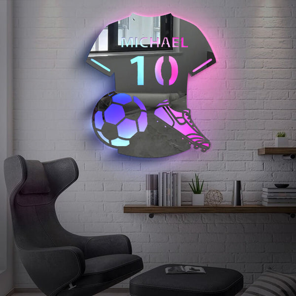 Beautiful Customzied 3D Mirror Logo