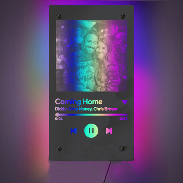 Beautiful Customized Spotify 3D Mirror Logo