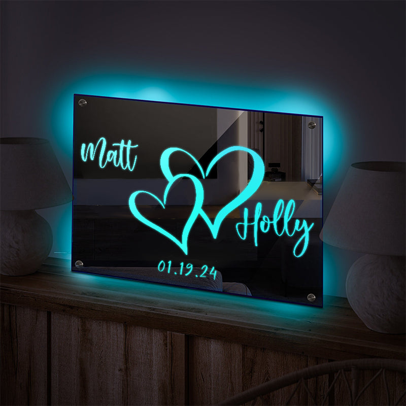 Customized 3D Mirror Logo