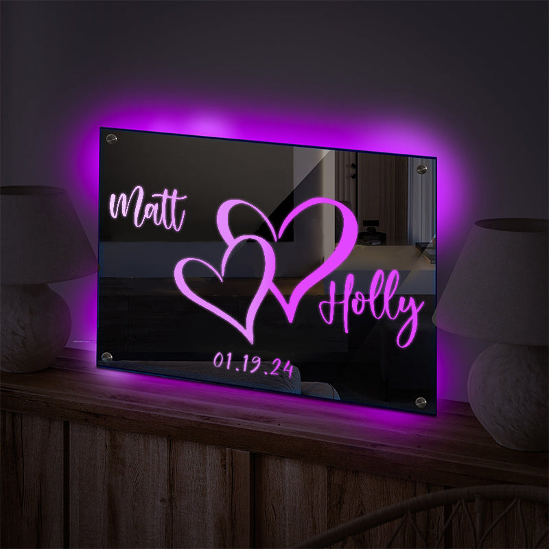 Customized 3D Mirror Logo