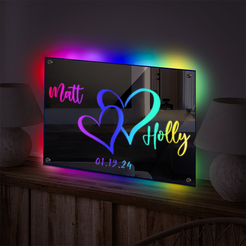 Customized 3D Mirror Logo