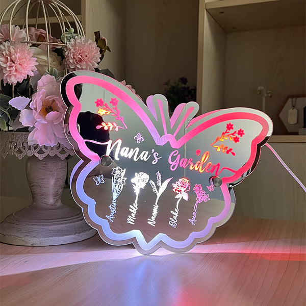 Butterfly 3D Mirror Logo