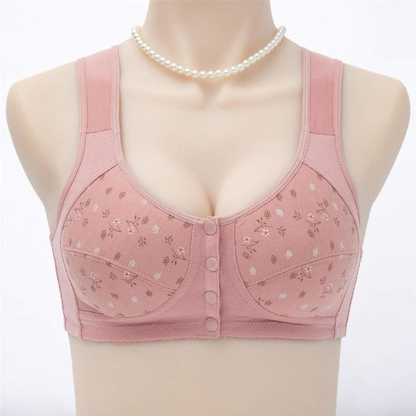 Comfortable & Convenient Front Button Bra