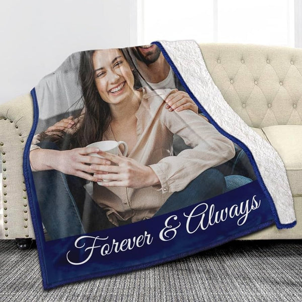 Customized Name & Photo Blanket