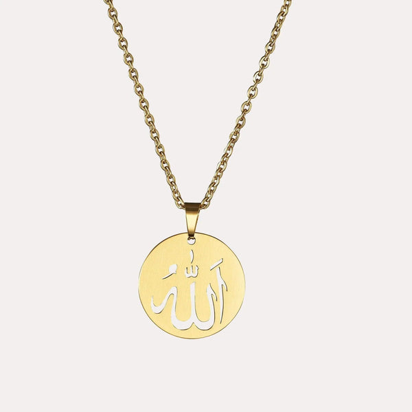 "ALLAH | الله CUTOUT NECKLACE" - Print-For-You