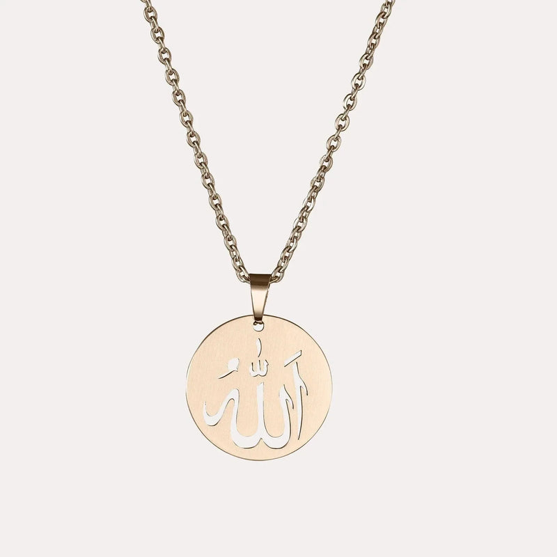 "ALLAH | الله CUTOUT NECKLACE" - Print-For-You