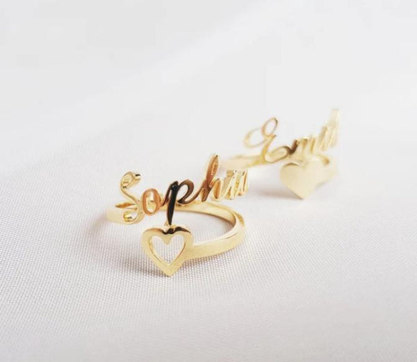 Custom Name Ring